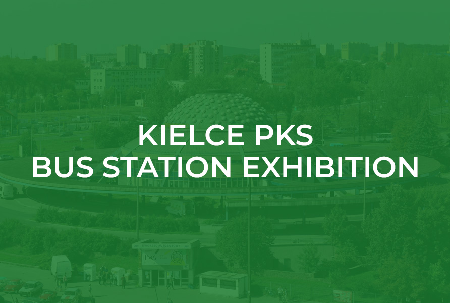 Kielce PKS bus stadion exhibition